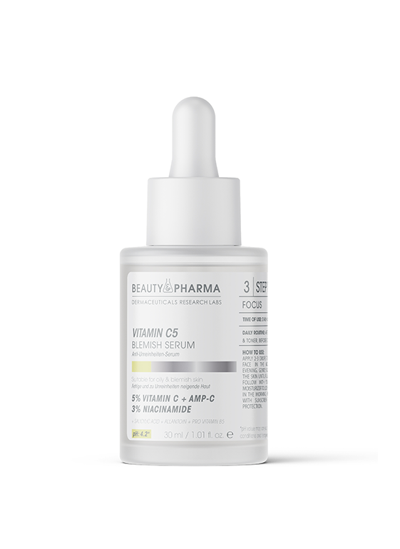 Serum hỗ trợ giảm mụn và mờ thâm – Vitamin C5